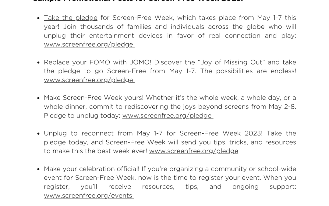 Promo Language/Media Kit