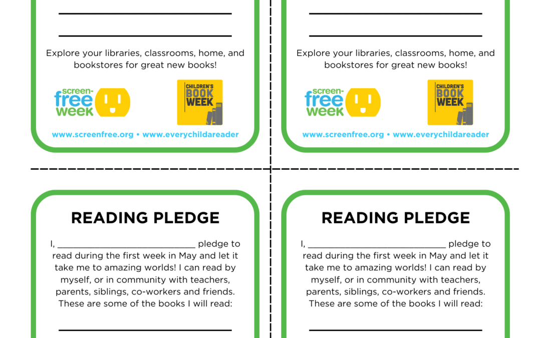 Reading Pledge (English)