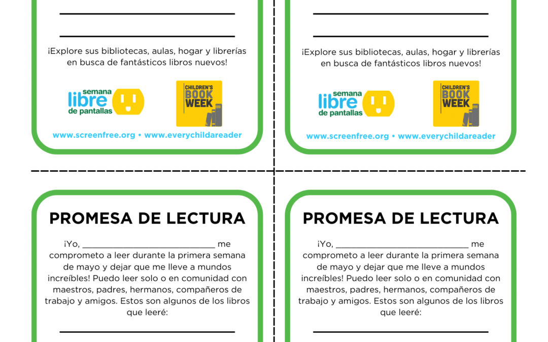 Reading Pledge (Spanish)