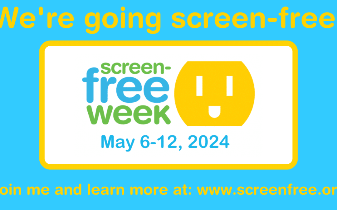 Screen-Free Week Social Media Banner